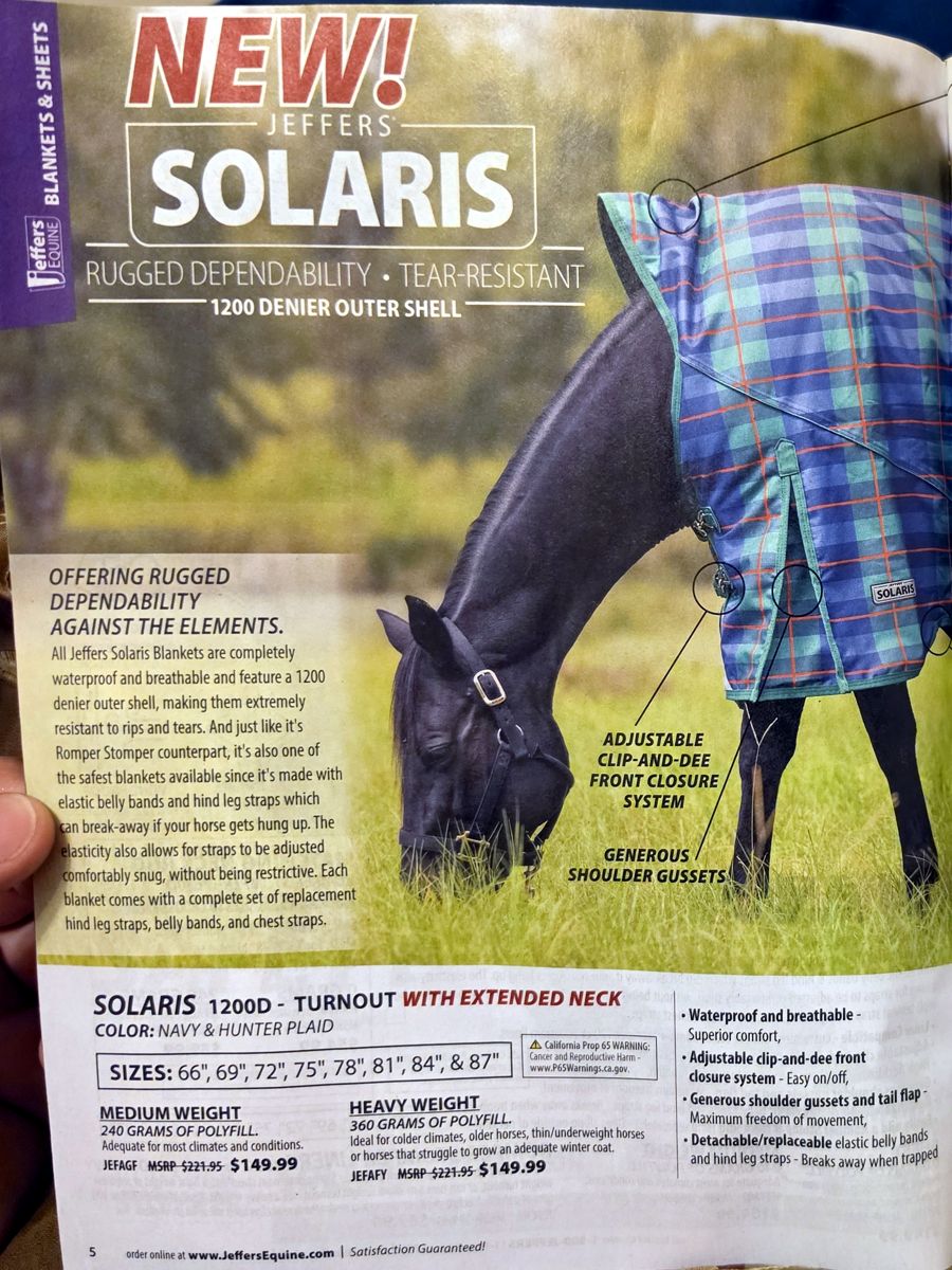 October 2026 Jeffers Equine catalog, page image 14