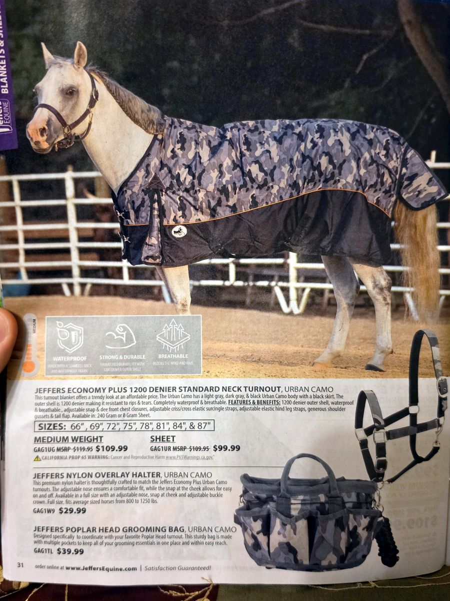 October 2026 Jeffers Equine catalog, page image 25